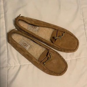 Tan UGG Moccasins Slippers